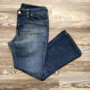 The Limited Medium Rinse Bootcut Mid Rise Jeans 12 Short